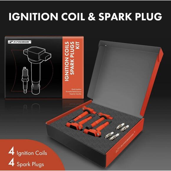 Honda Acura Apremium Ignition Coil / Spark Plug Kit - Picture 2 of 11